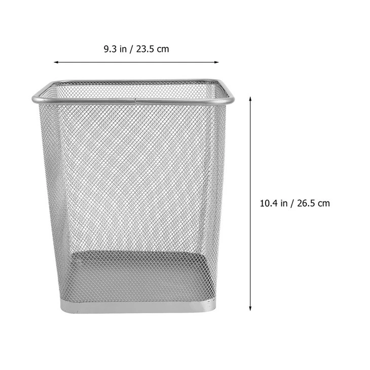 silver garbage can silver garbage can